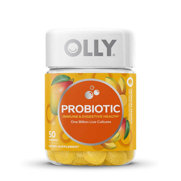 Probiotic Tropical Mango / 50 Gummies - OLLY.