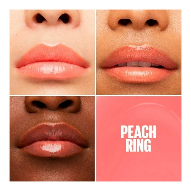 LIFTER GLOSS® LIP GLOSS MAKEUP WITH HYALURONIC ACID / 022 PEACH RING - MAYBELLINE.