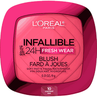 Infallible Up to 24H Fresh Wear Soft Matte Blush / 1O Confident Pink- L'Oreal Paris.
