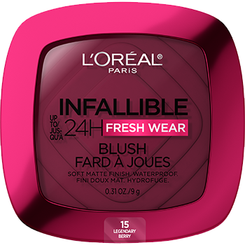 Infallible Up to 24H Fresh Wear Soft Matte Blush / 15 Legendary Berry - L'Oreal Paris.