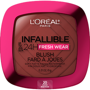 Infallible Up to 24H Fresh Wear Soft Matte Blush /20 daring rosewood- L'Oreal Paris.