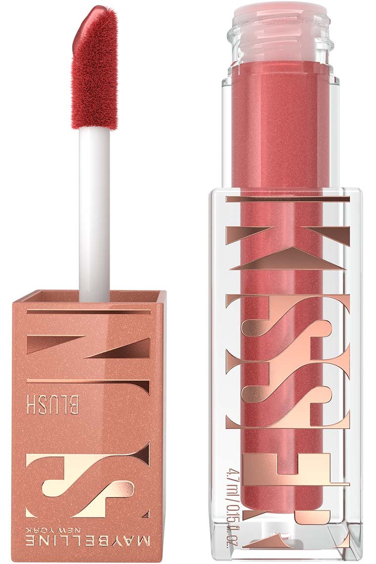 SUNKISSER MULTI-USE LIQUID BLUSH AND BRONZER, FACE MAKEUP / 06 CITY SIZZLE - MAYBELLINE.