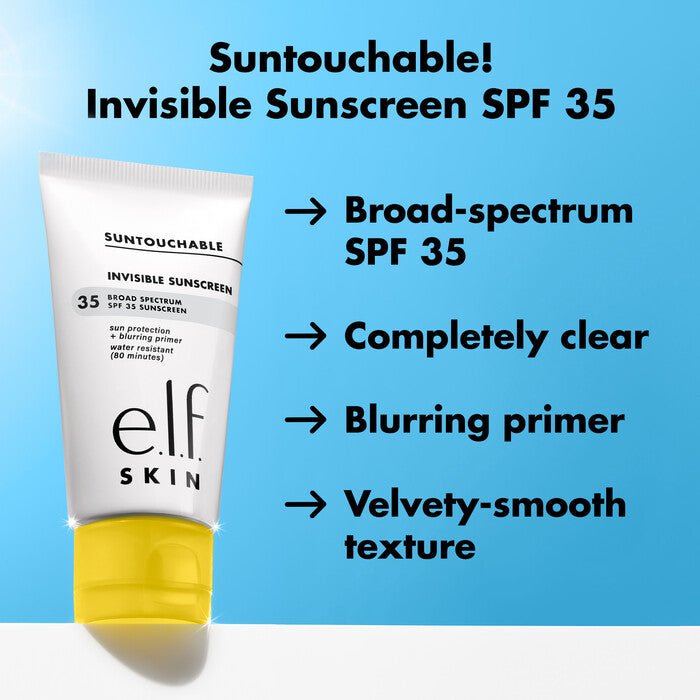Suntouchable Invisible Sunscreen SPF 35- Elf.