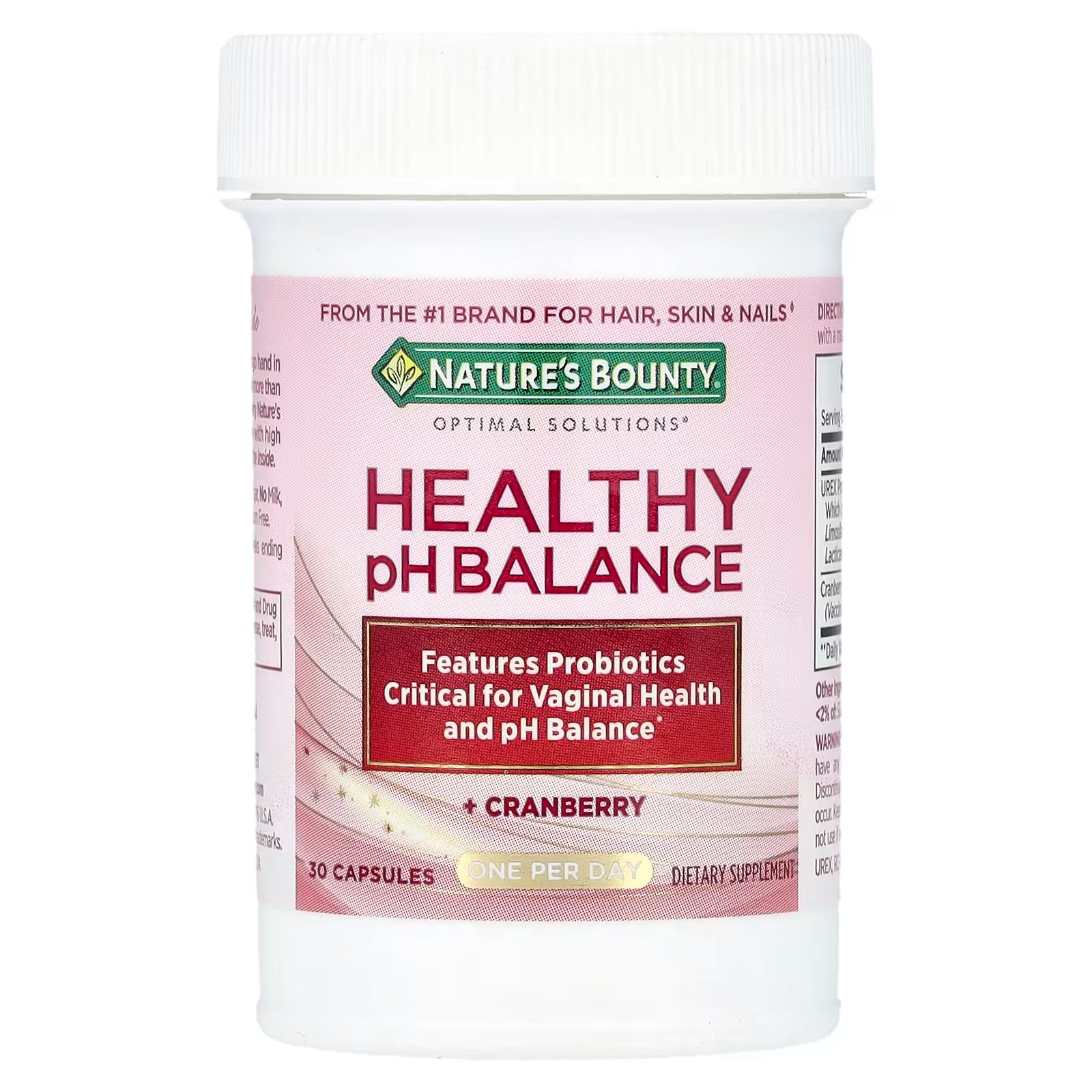Healty ph Balance, 30 Capsulas - Nature's Bounty.