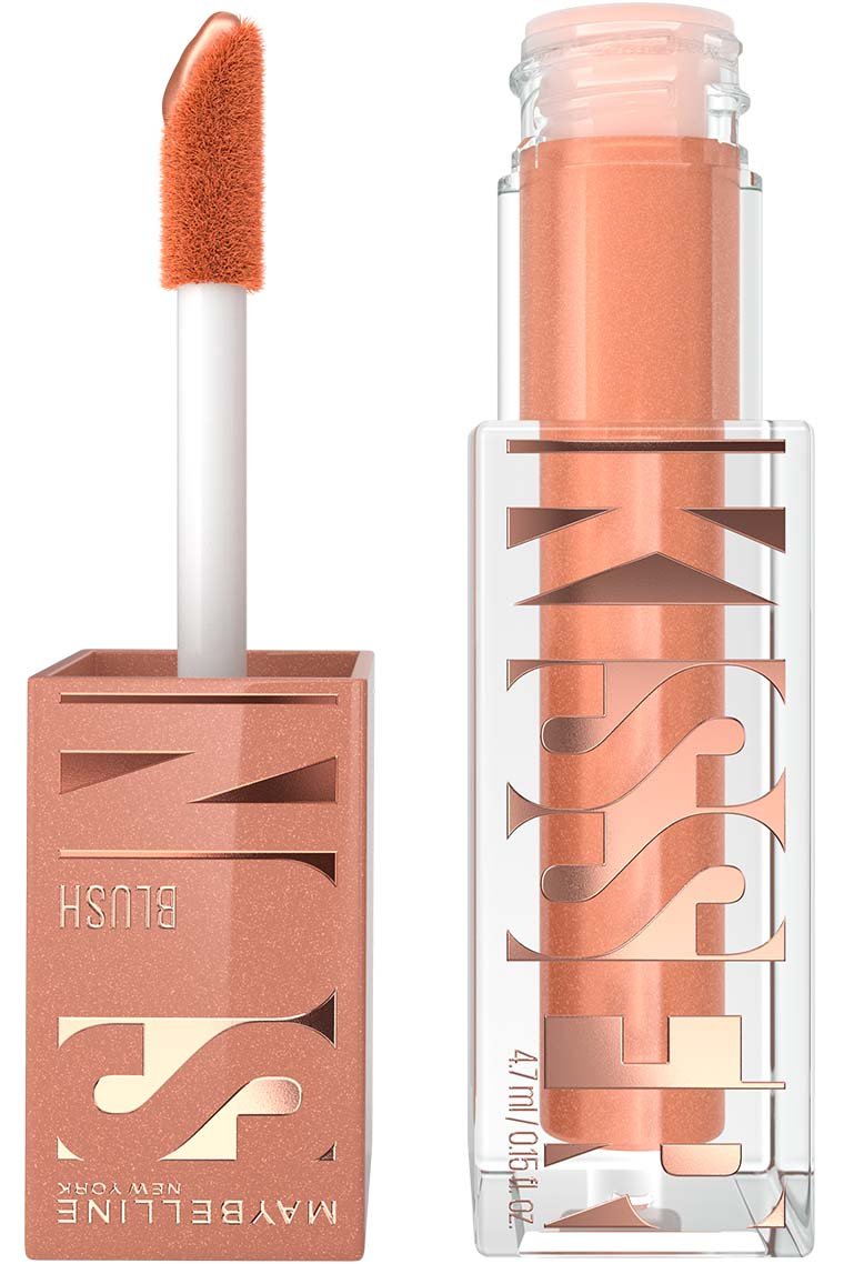 SUNKISSER MULTI-USE LIQUID BLUSH AND BRONZER, FACE MAKEUP / 10 SUN TEMPT - MAYBELLINE.