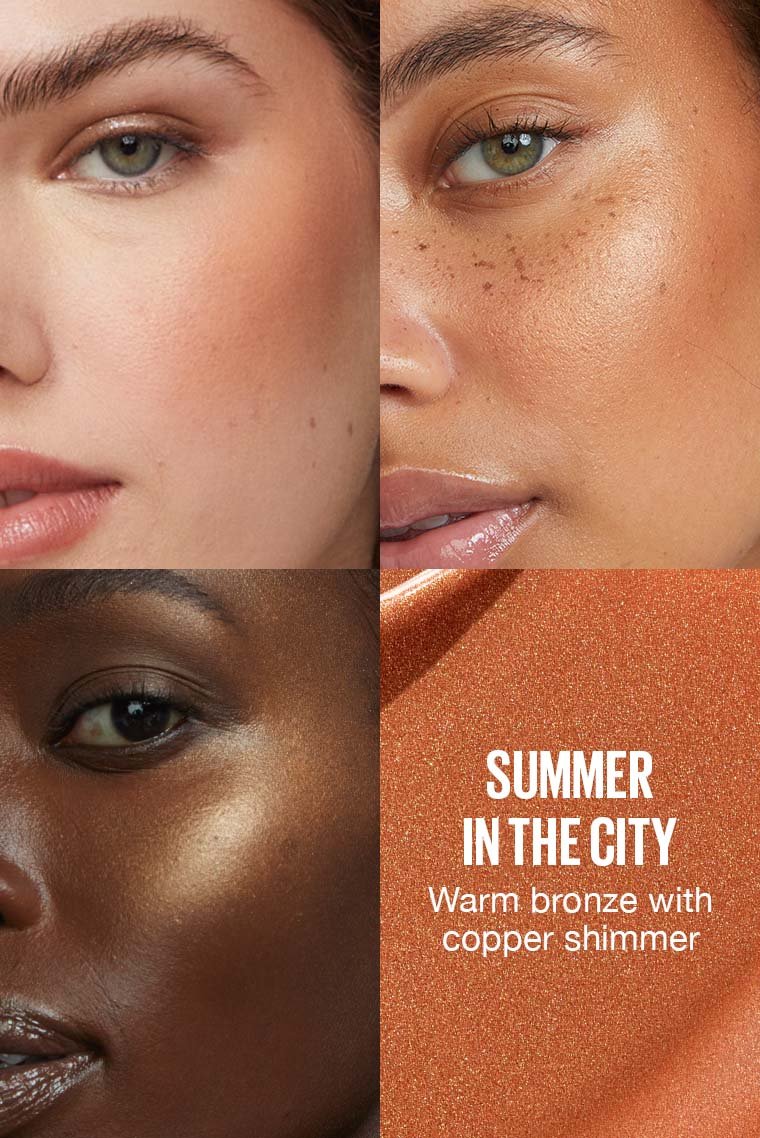 SUNKISSER MULTI-USE LIQUID BLUSH AND BRONZER, FACE MAKEUP / 12 SUMMER IN THE CITY - MAYBELLINE.