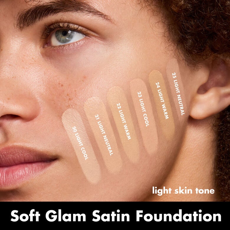 Soft Glam Satin Foundation / Light Cool - E.L.F.