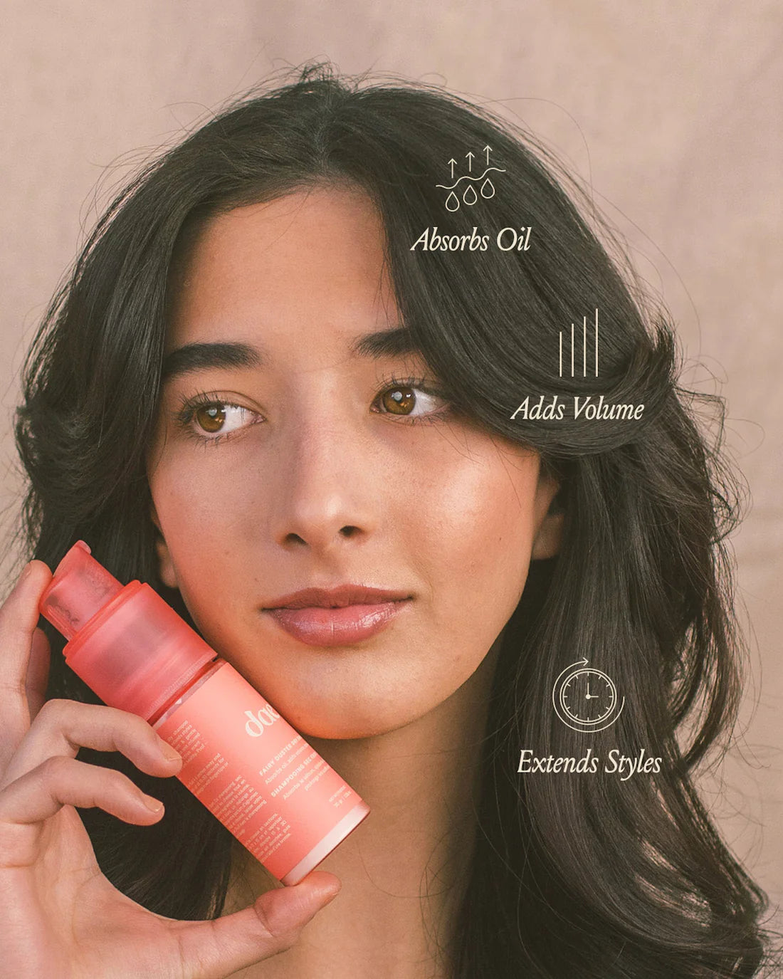 Fairy Duster Volumizing Dry Shampoo Powder + Cepillo Duo - Dae