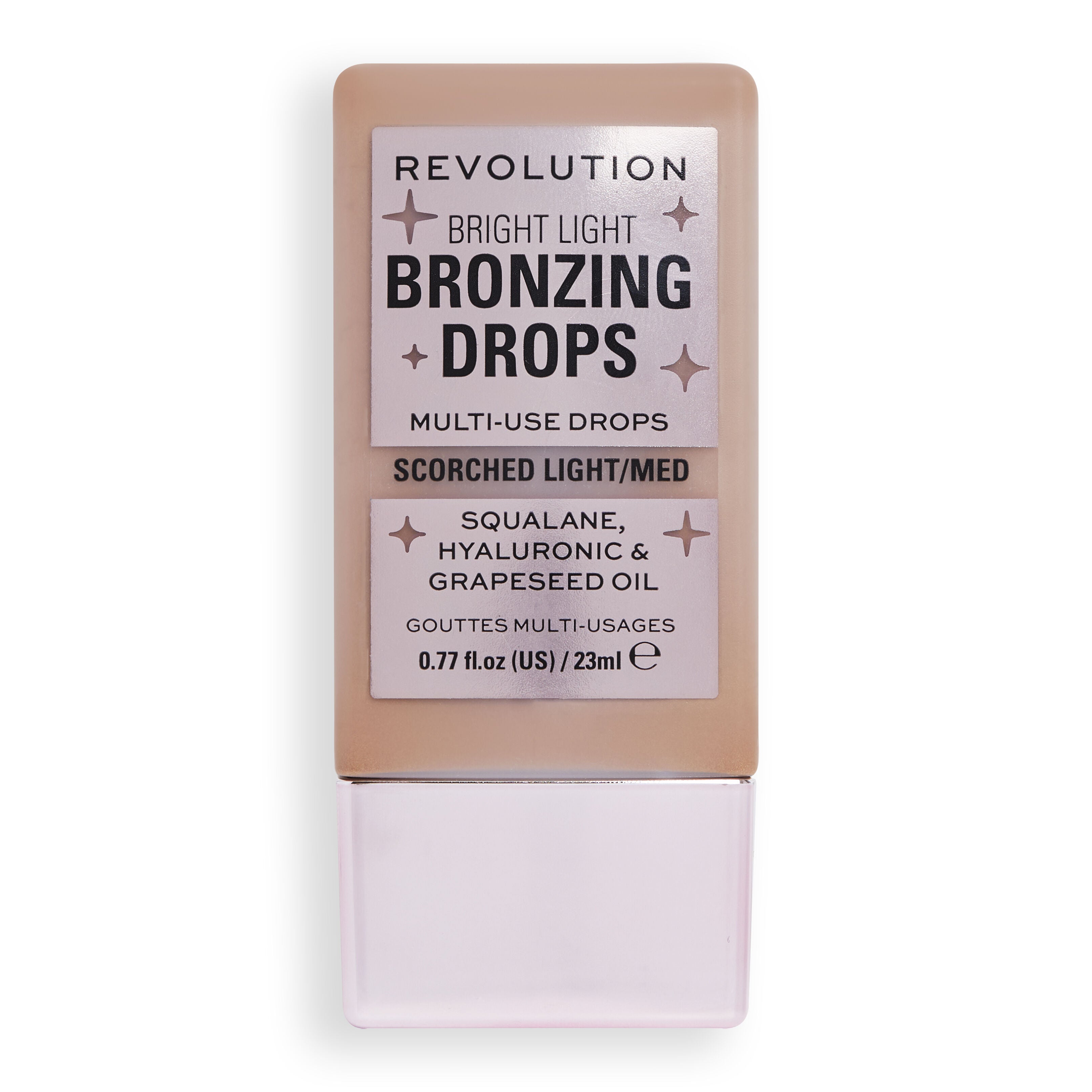 Bright Light Bronzing Drops Bronze Scorched / Light / Medium - Makeup Revolution.