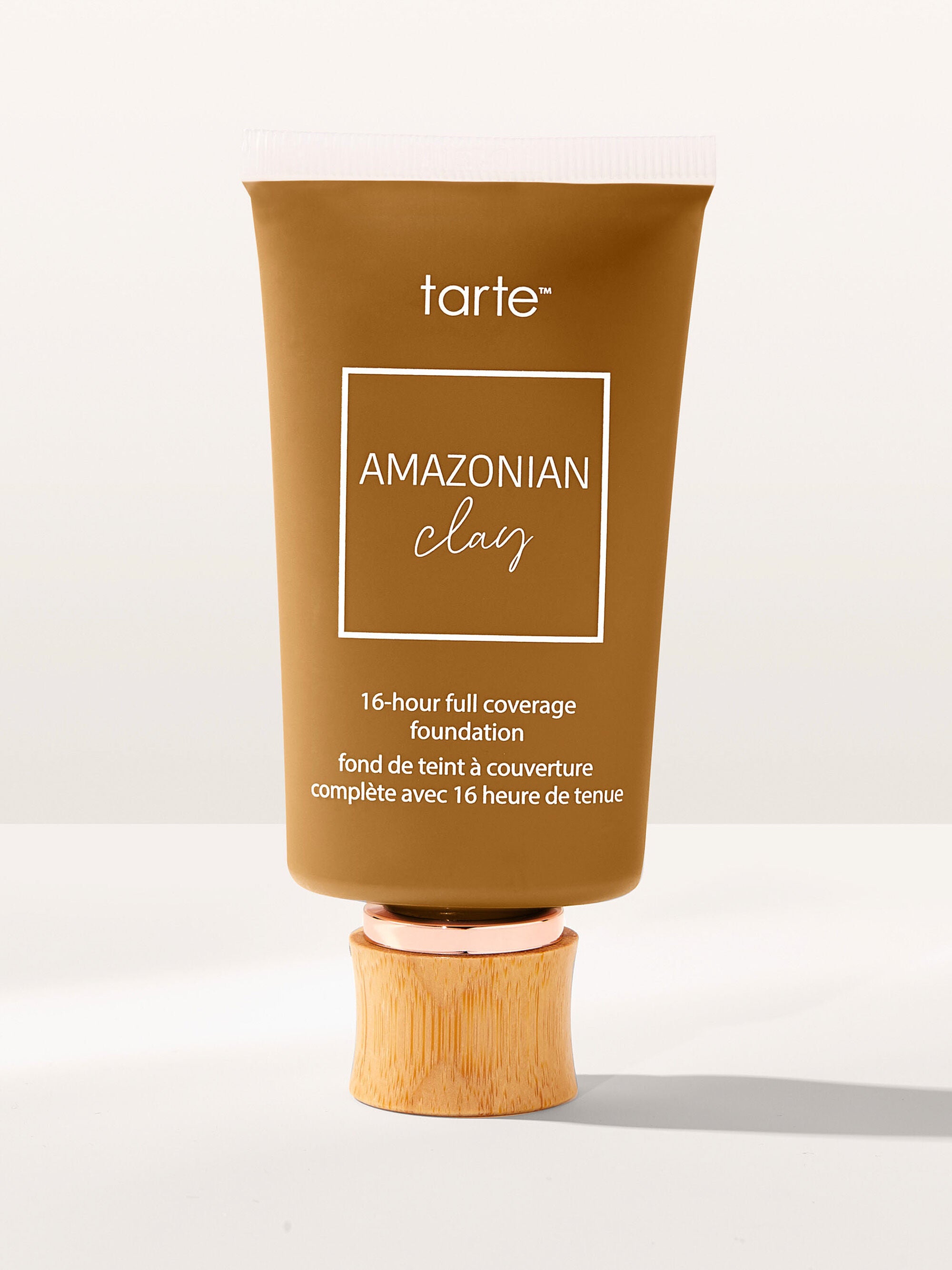 Amazon Clay 16 hour Full coverage Foundation - 46S Tan Deep Sand / TARTE.