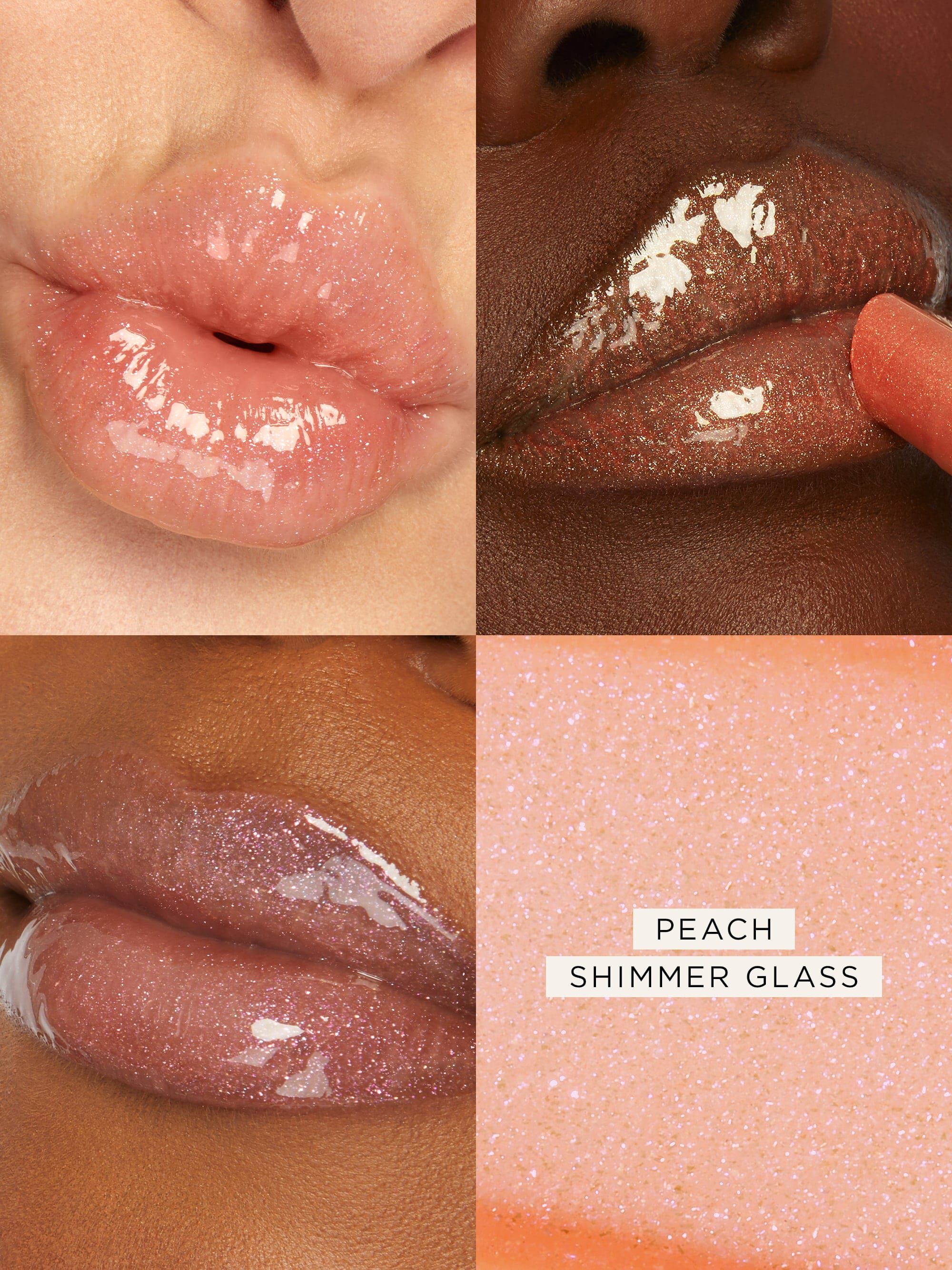 Maracuja Juicy Shimmer Glass Lip Plump - Peach Shimmer Glass / TARTE.