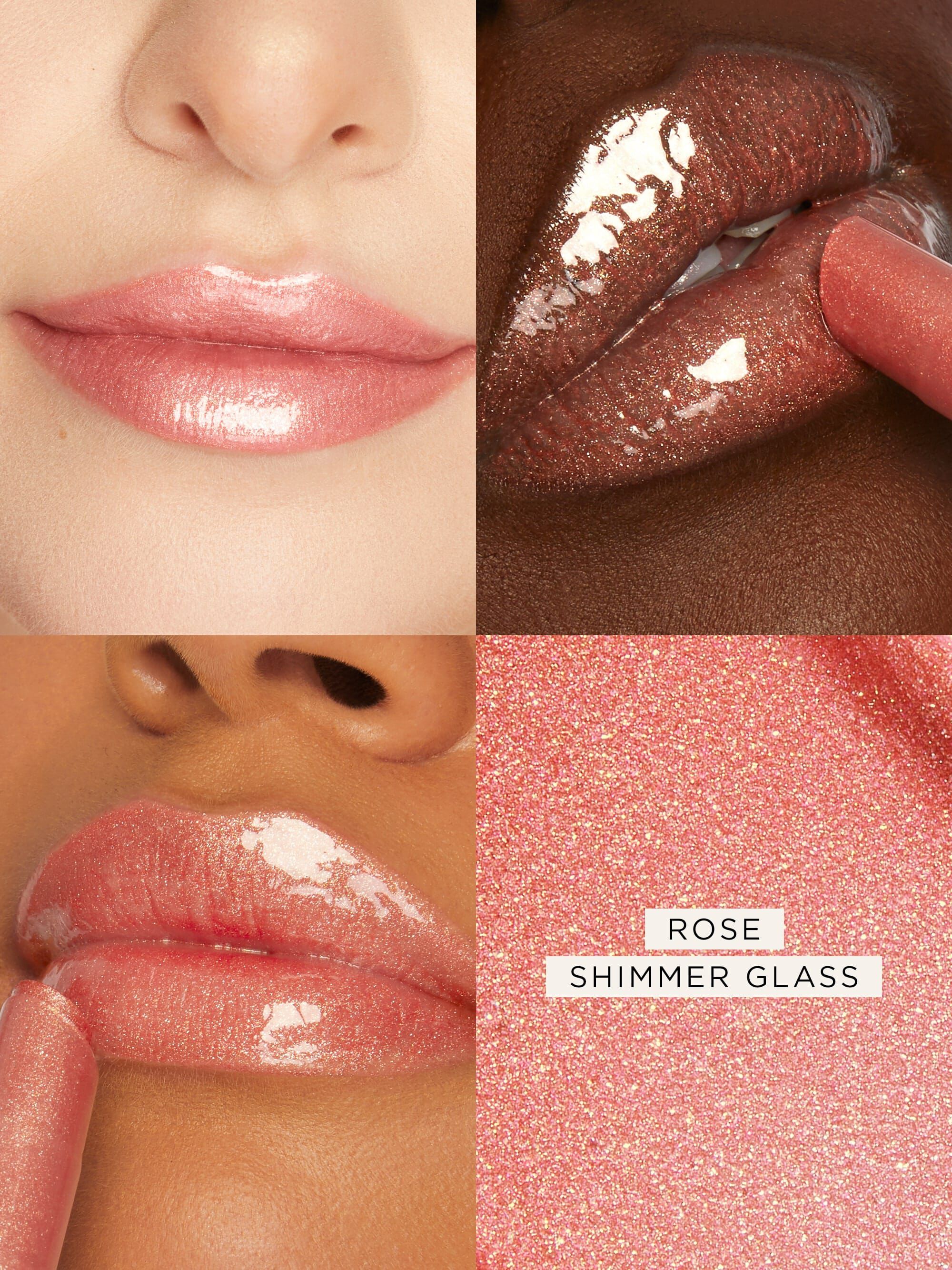 Maracuja Juicy Shimmer Glass Lip Plump - Rose Shimmer Glass / TARTE.