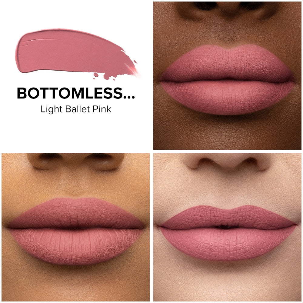 Melted Matte Liquified Longwear Lipstick - Bottomless.