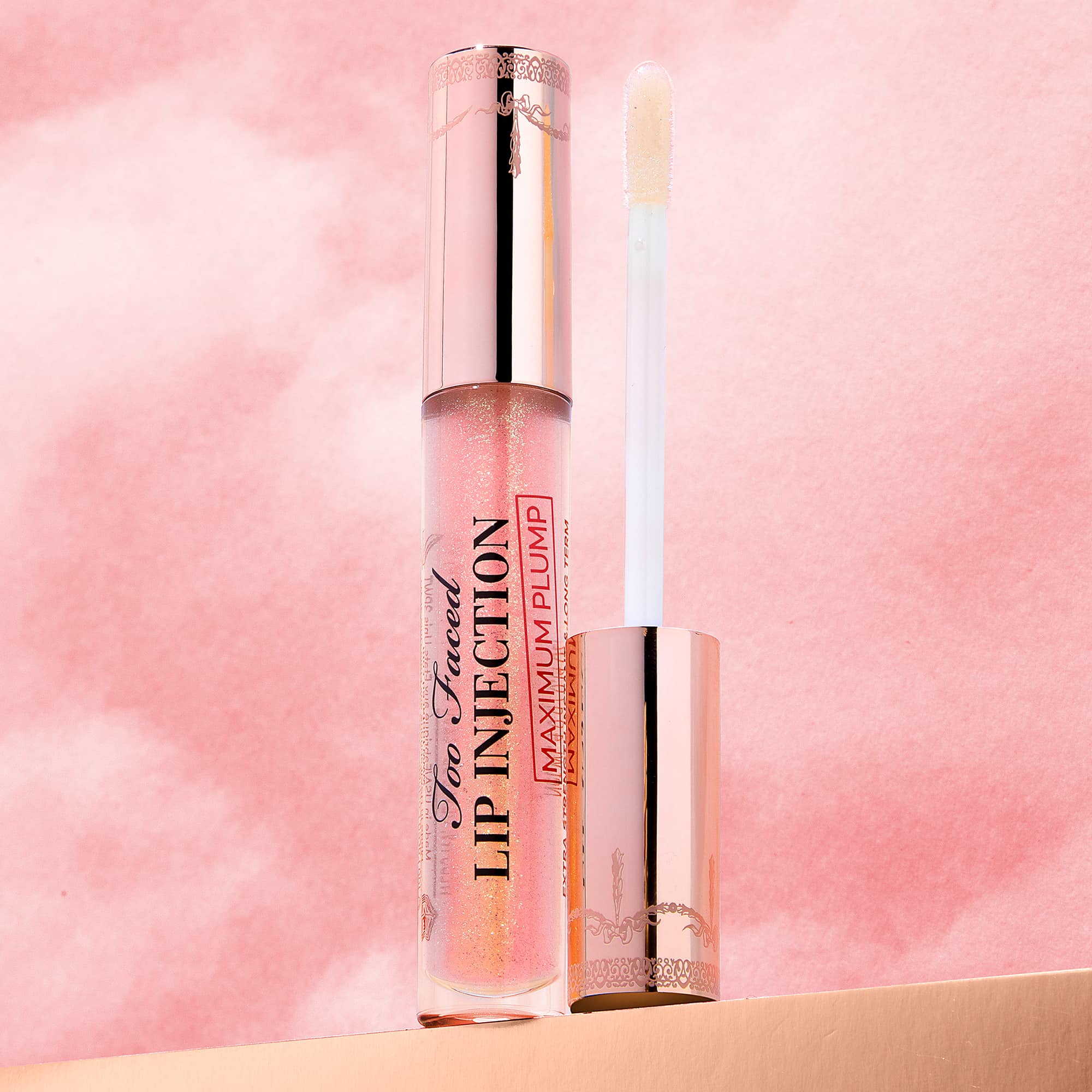 Lip Injection Maximum Plump Extra Strength Lip Plumper Gloss/ Cotton Candy Kisses - Too Faced.