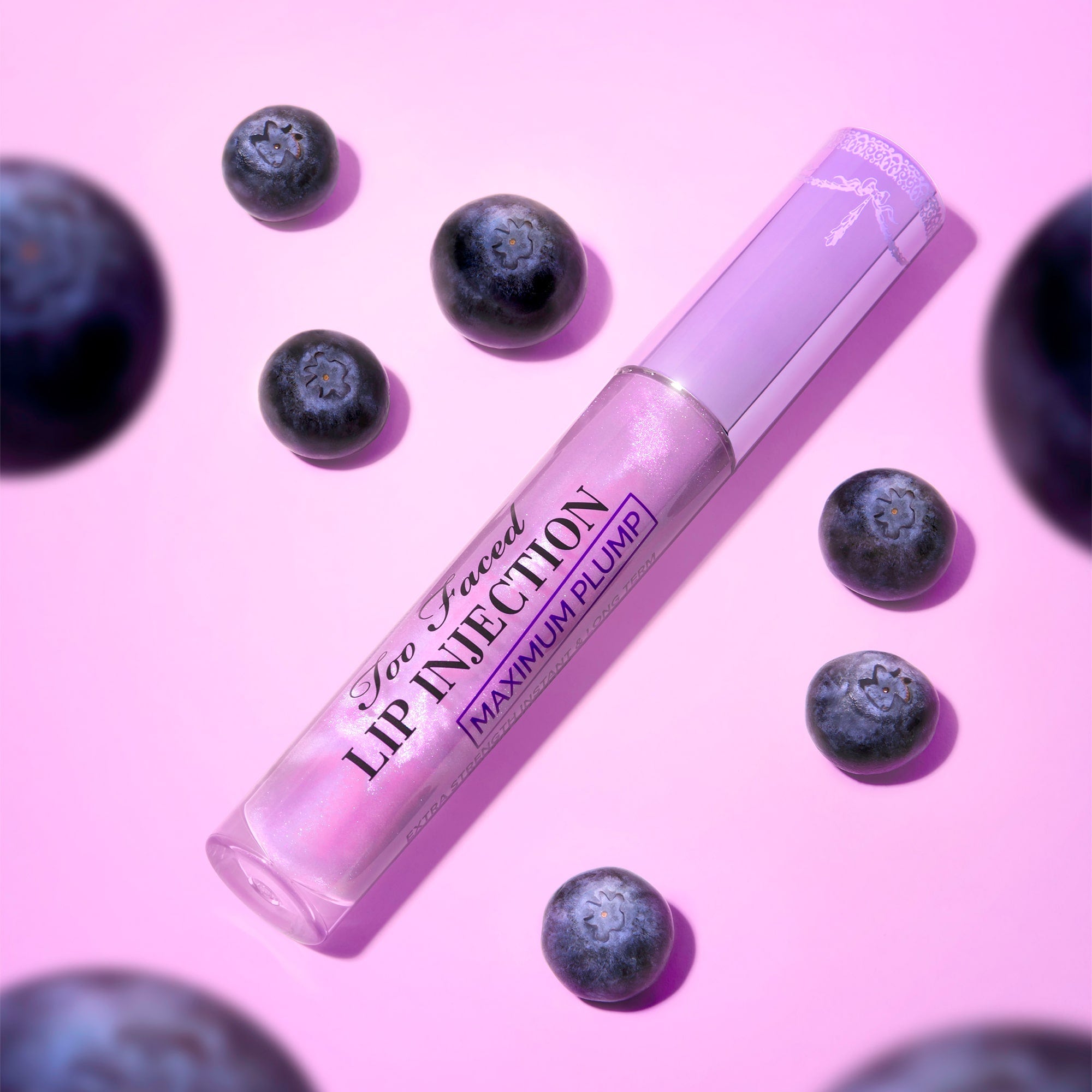 Lip Injection Maximum Plump Extra Strength Lip Plumper Gloss /  Blueberry Buzz - Too Faced.