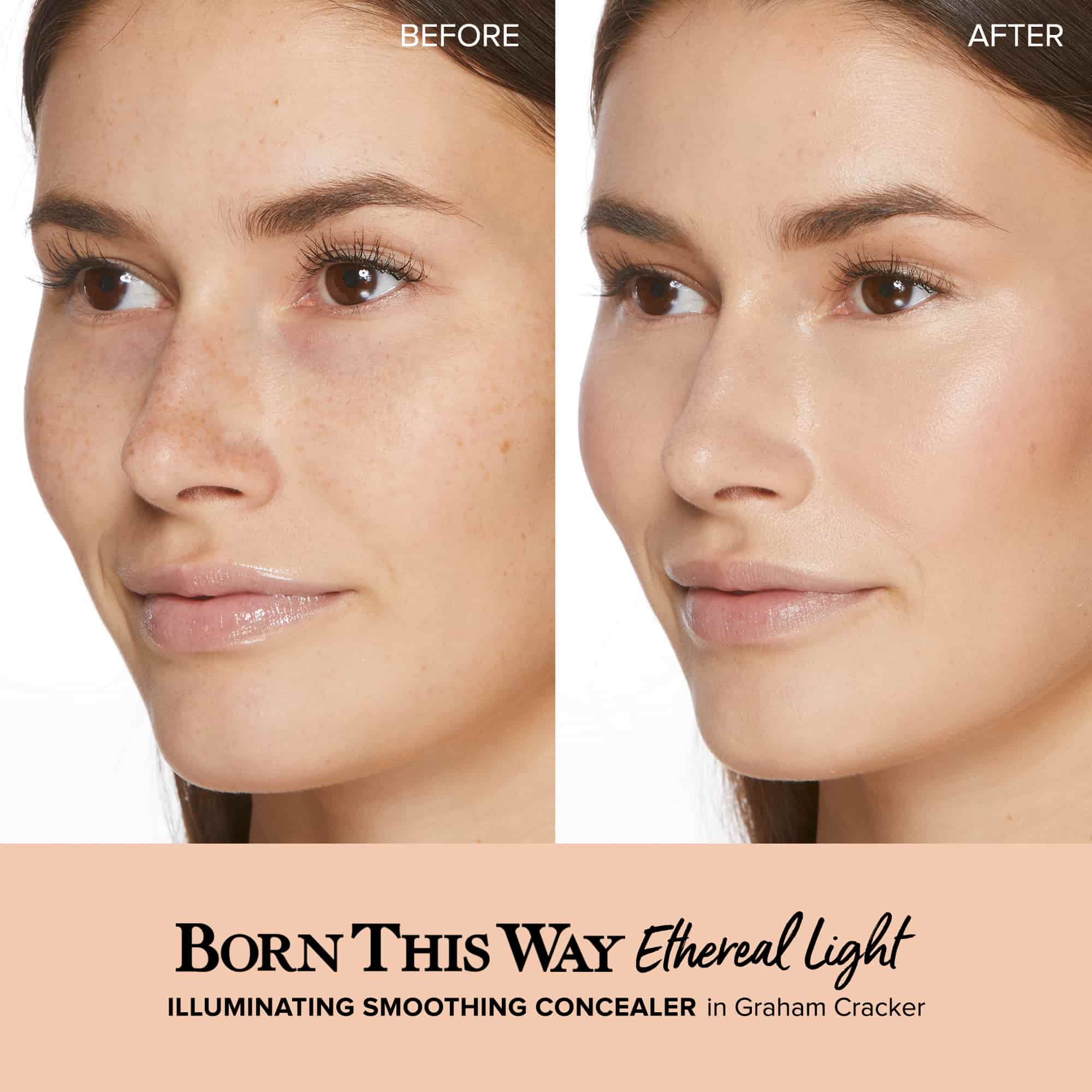 Born This Way Ethereal Light Illuminating Smoothing Concealer/ Graham Craker - Too Faced.