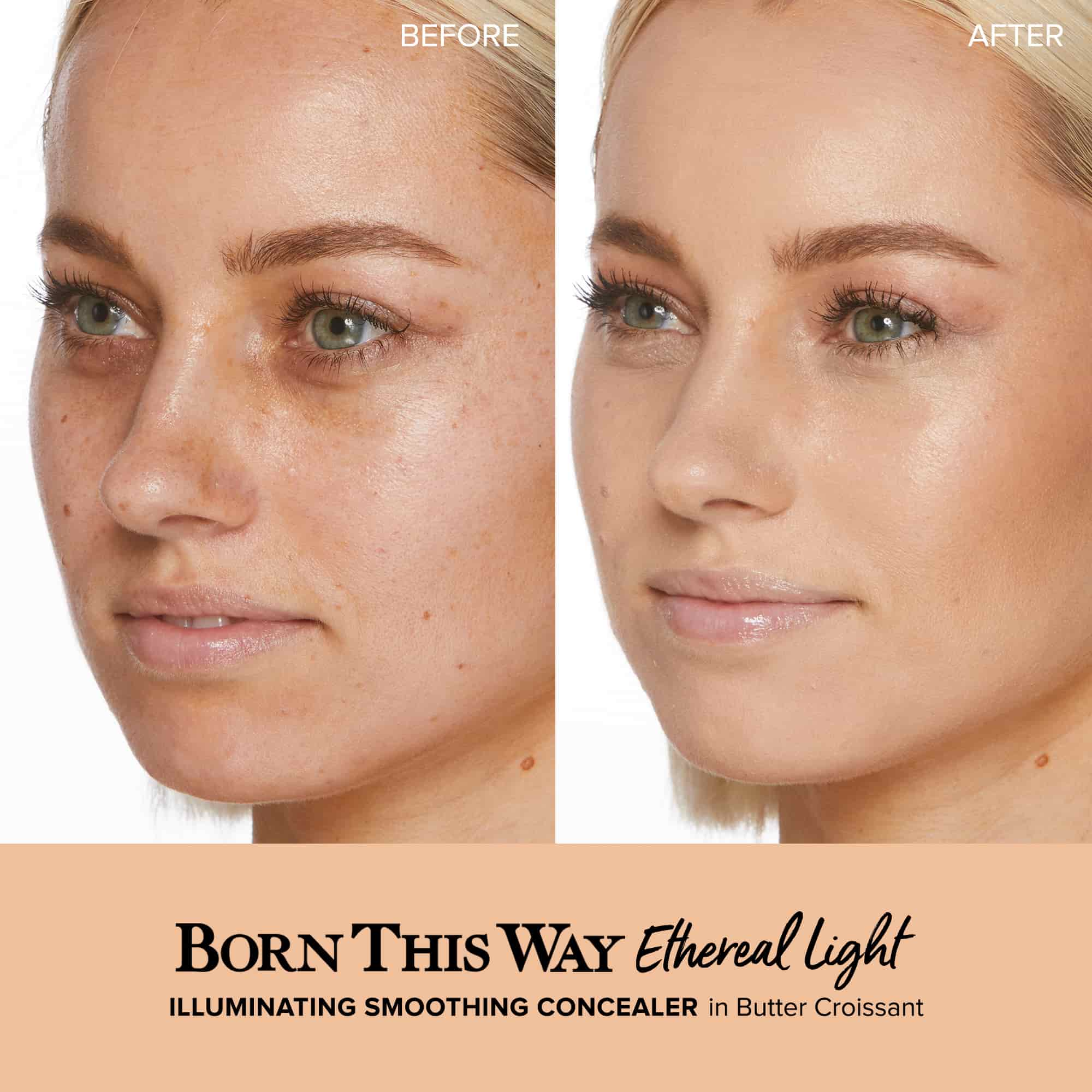 Born This Way Ethereal Light Illuminating Smoothing Concealer/ Butter Croissant - Too Faced.