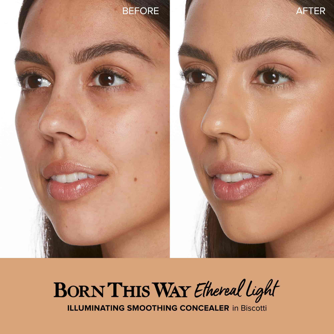 Born This Way Ethereal Light Illuminating Smoothing Concealer/ Biscotti - Too Faced.