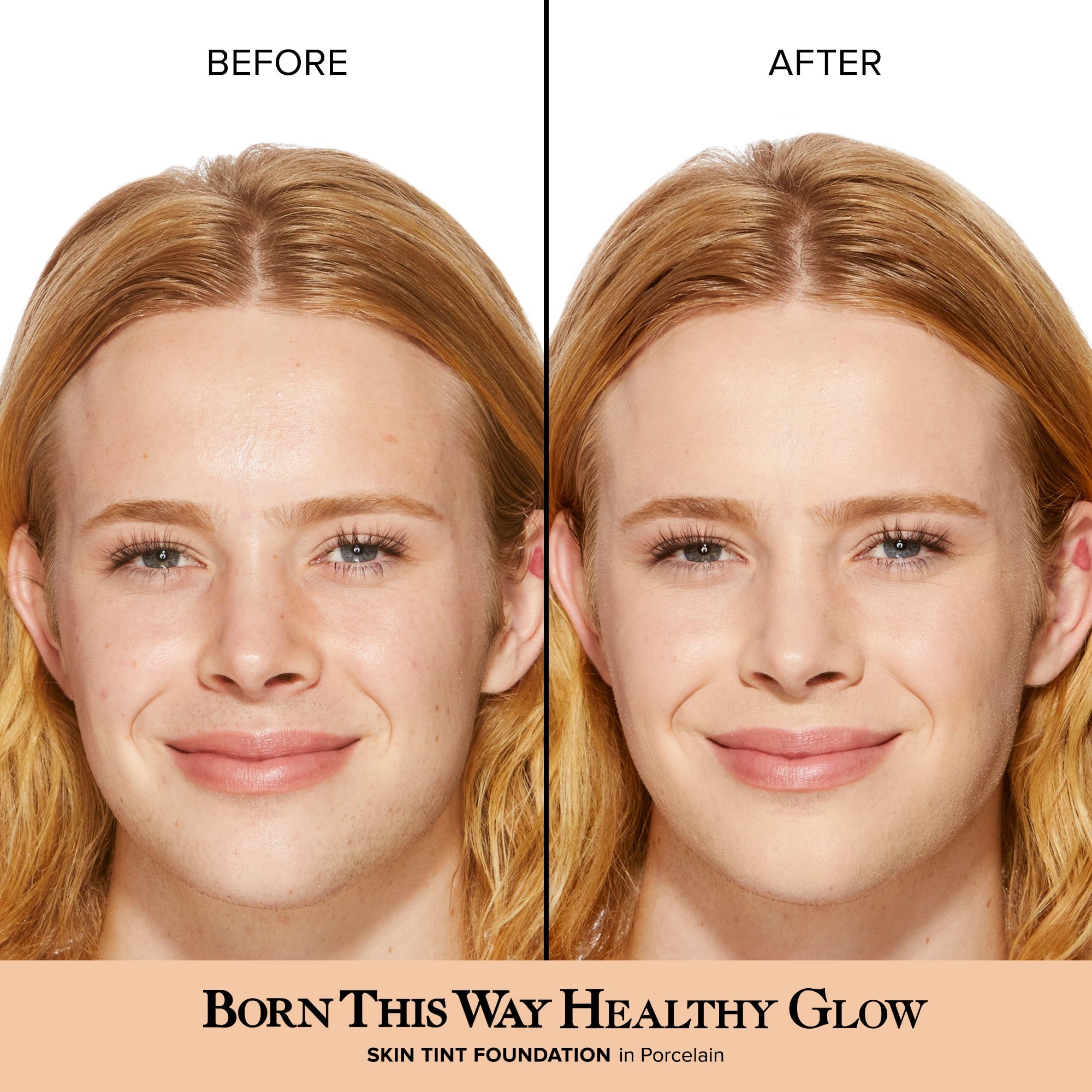 Born This Way Healthy Glow Skin Tint Foundation / Porcelain- Too Faced.