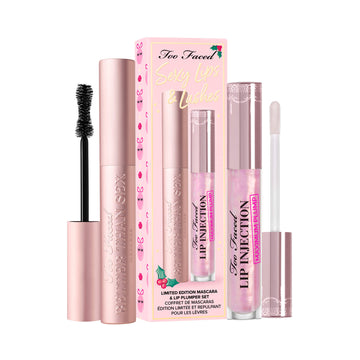 Sexy Lips & Lashes Mascara and Lip Plumper Set - TOO FACED