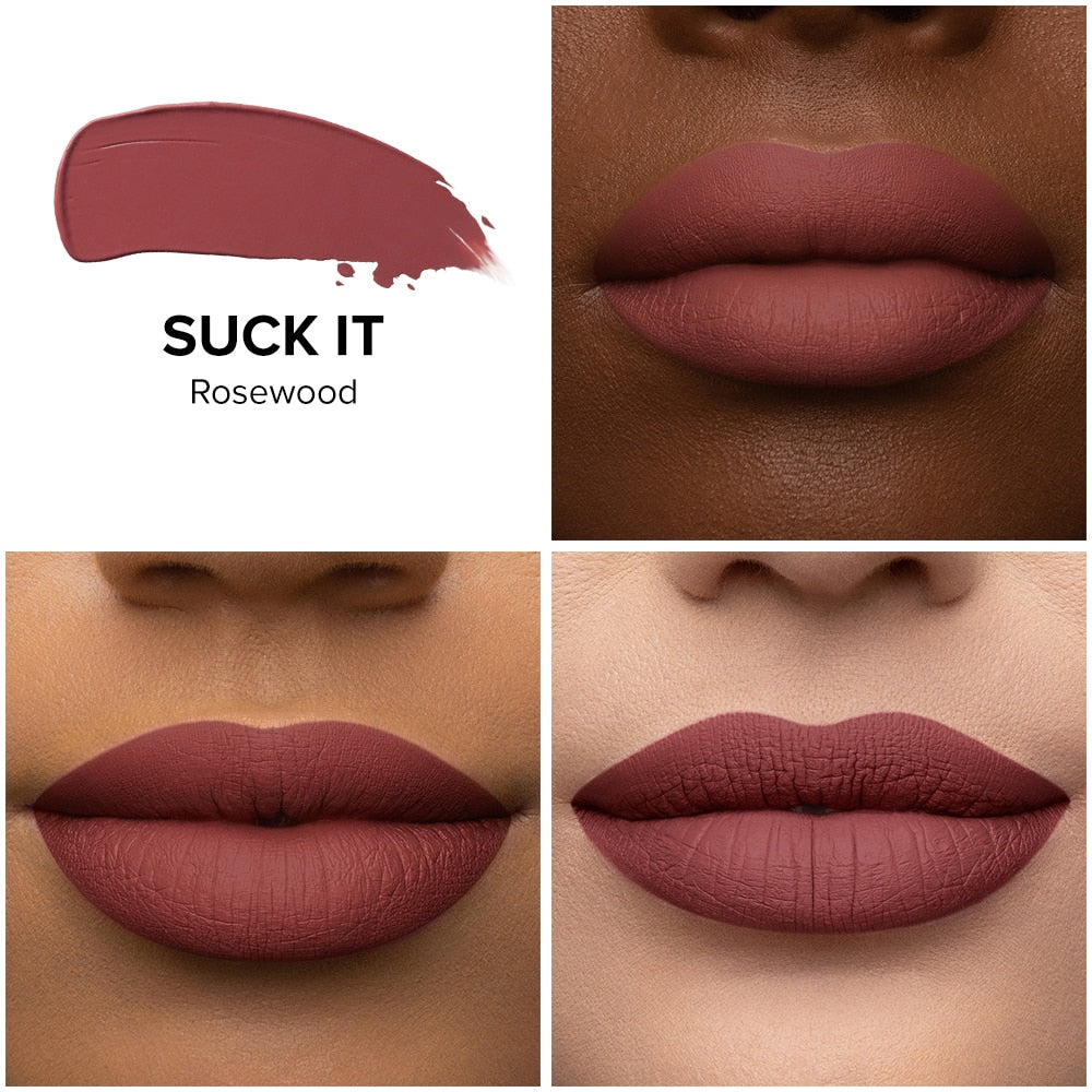 Melted Matte Liquified Longwear Lipstick/Suck It - Too Faced.