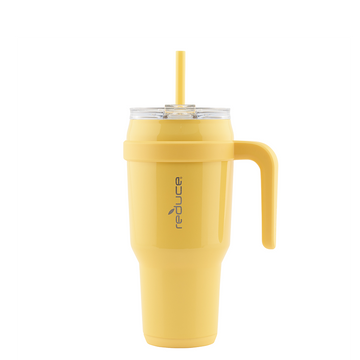 40 OZ COLD1 TUMBLER WITH HANDLE / PINEAPPLE - REDUCE.