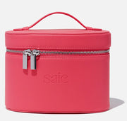 THE MINI VANITY CASE - Fuchsia / SAIE