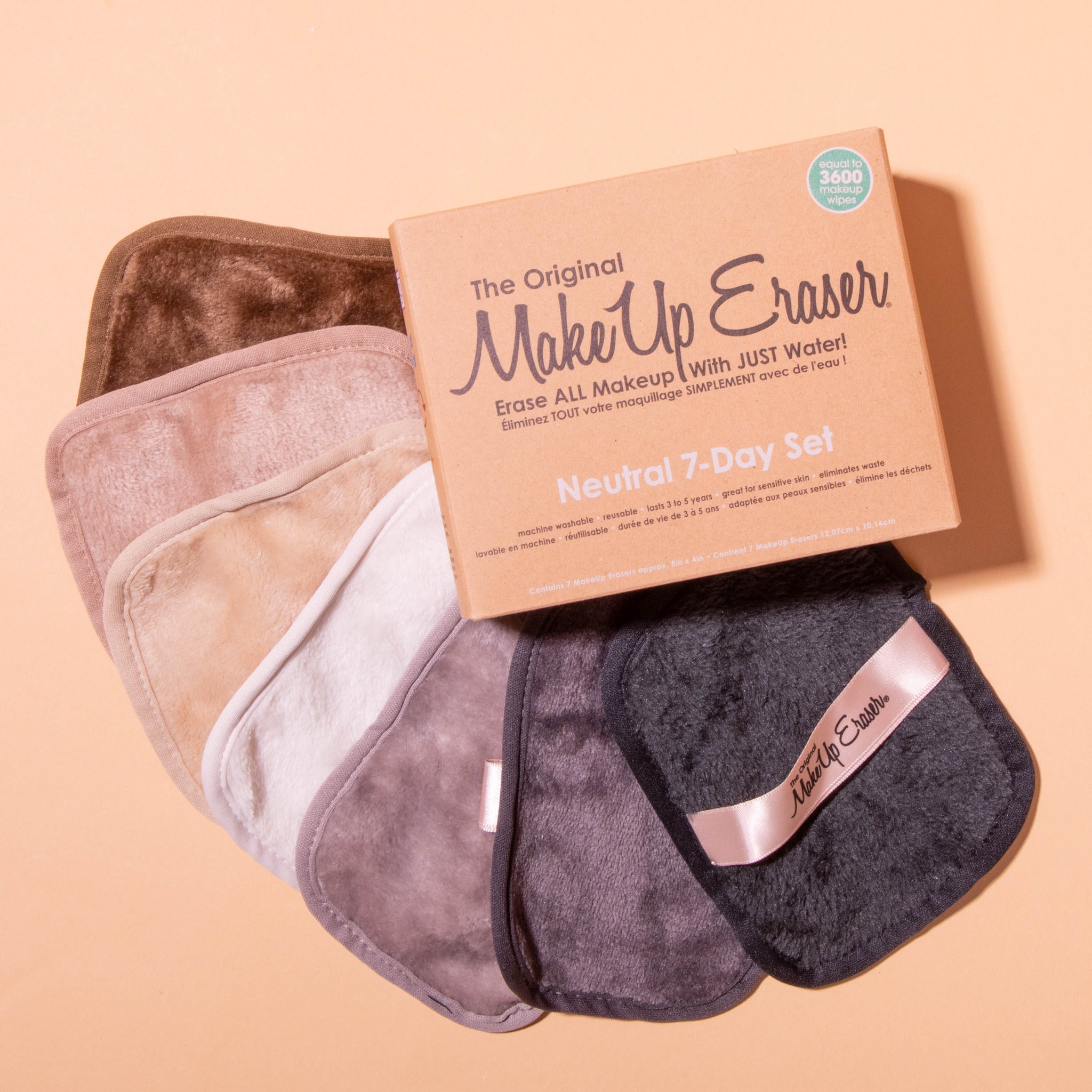 Neutral 7-Day Set MakeUp Eraser.