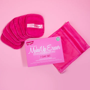 Original Pink 7-Day Set MakeUp Eraser.