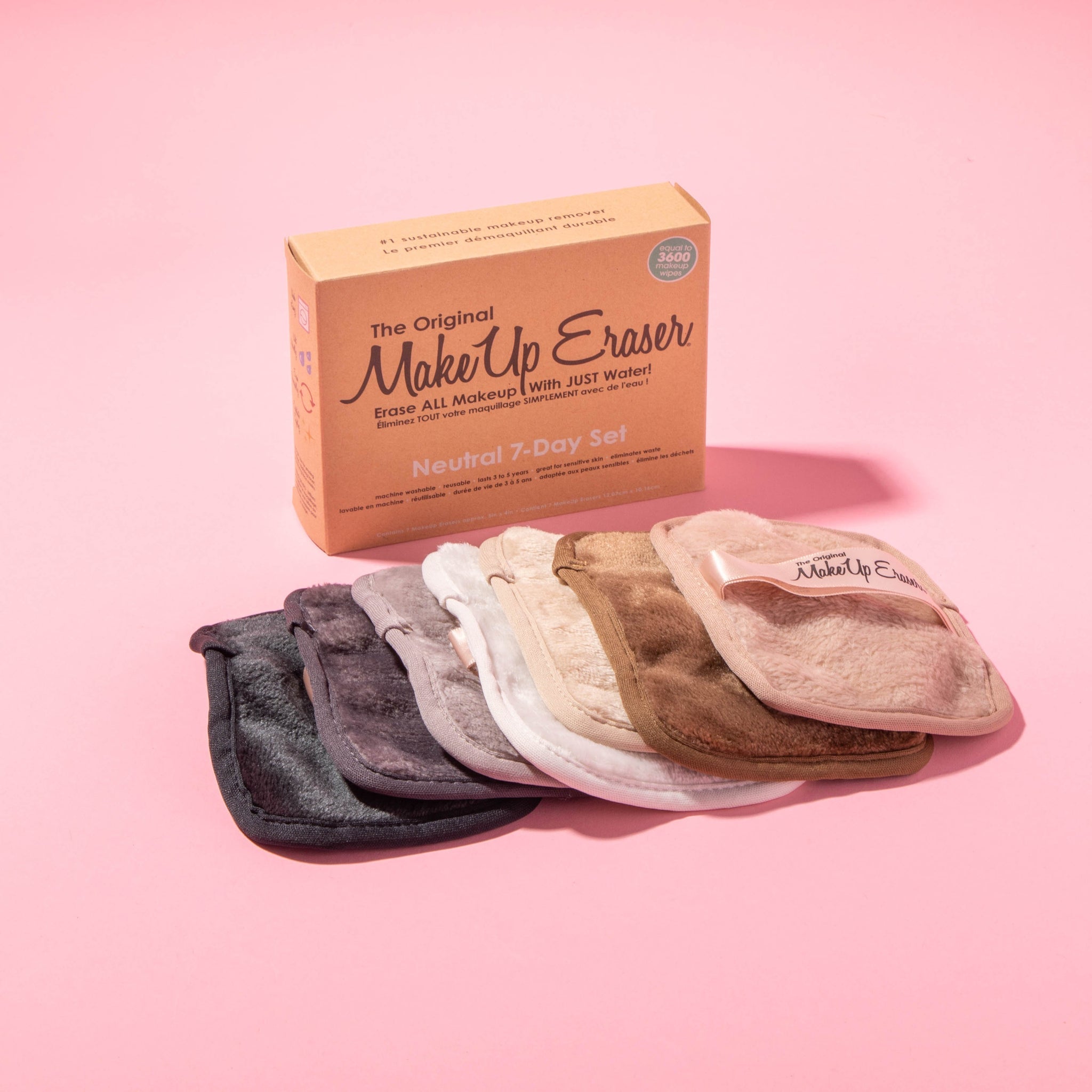 Neutral 7-Day Set MakeUp Eraser.