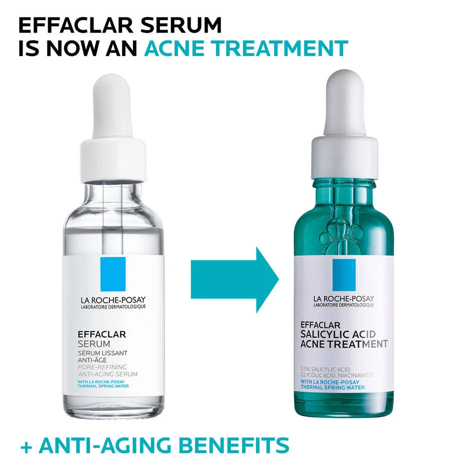 EFFACLAR SALICYLIC ACID ACNE TREATMENT SERUM - LA ROCHE - POSAY.