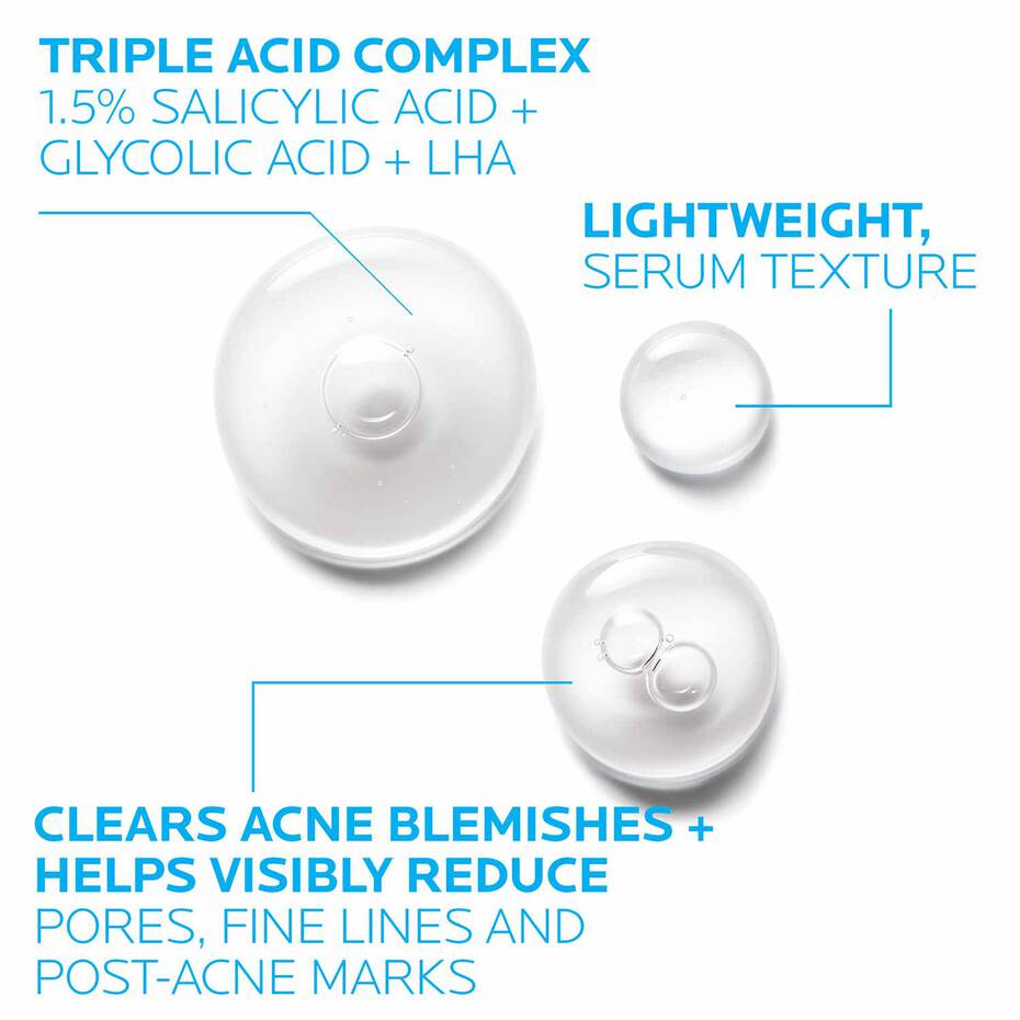 GLYCOLIC B5 10% PURE GLYCOLIC ACID SERUM - LA ROCHE - POSAY.