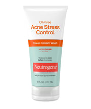 Oil Free Acne Stress Control power- Cream Wash (177ml)- Neutrogena.