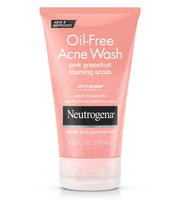 Oil Free Acne Wash Foaming Srub  (124ml) - Neutrogena.