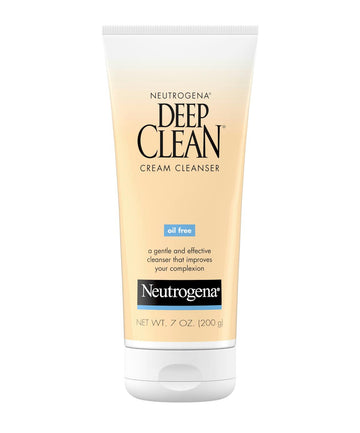 Deep Clean Cream Cleanser Oil Free (200g) - Neutrogena.