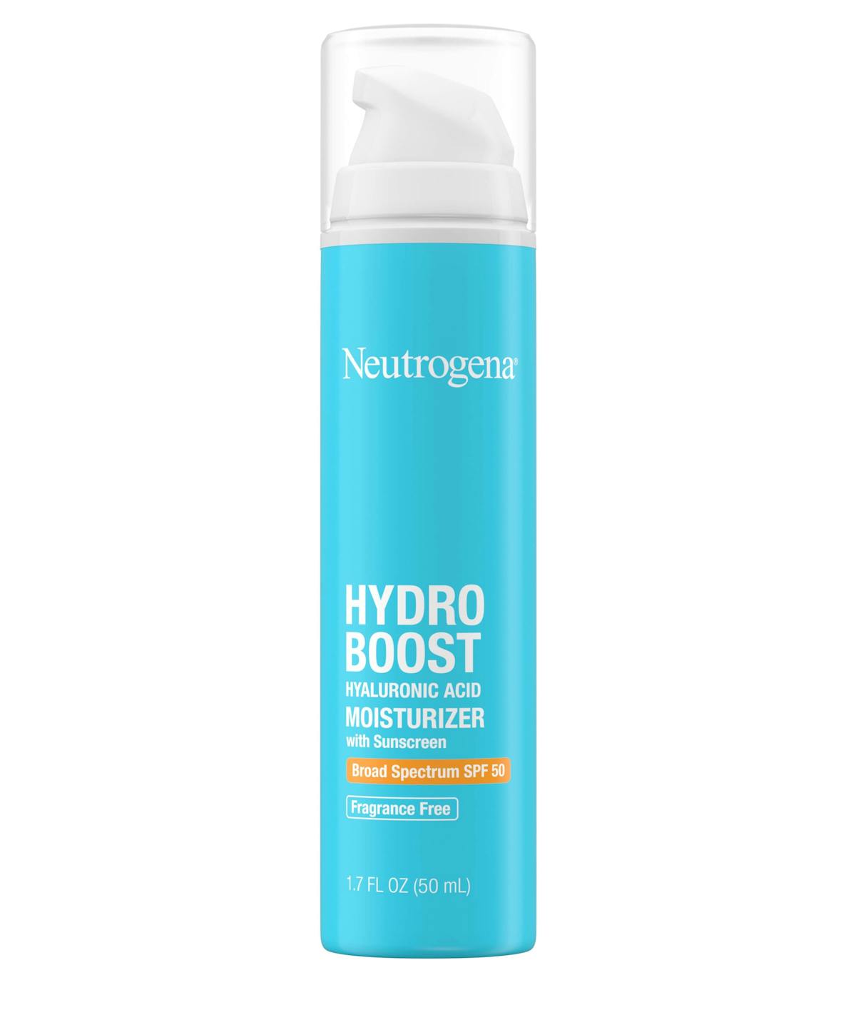 Hydroboost Hyaluronic Moisturizer SPF 50 (50ml) - Neutrogena.