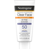 Clear Face Sunscreen 50 SPF (88ml) - Neutrogena.