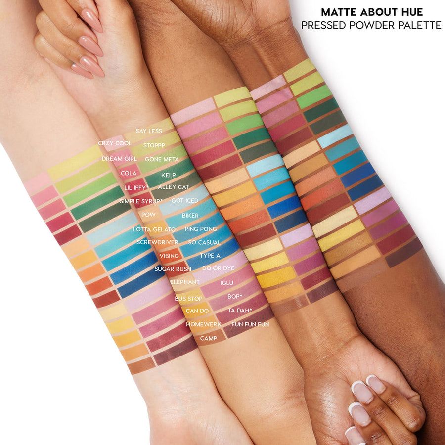 Matte about hue shadow palette - Colourpop