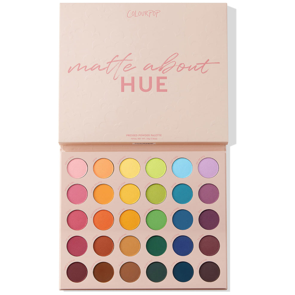 Matte about hue shadow palette - Colourpop