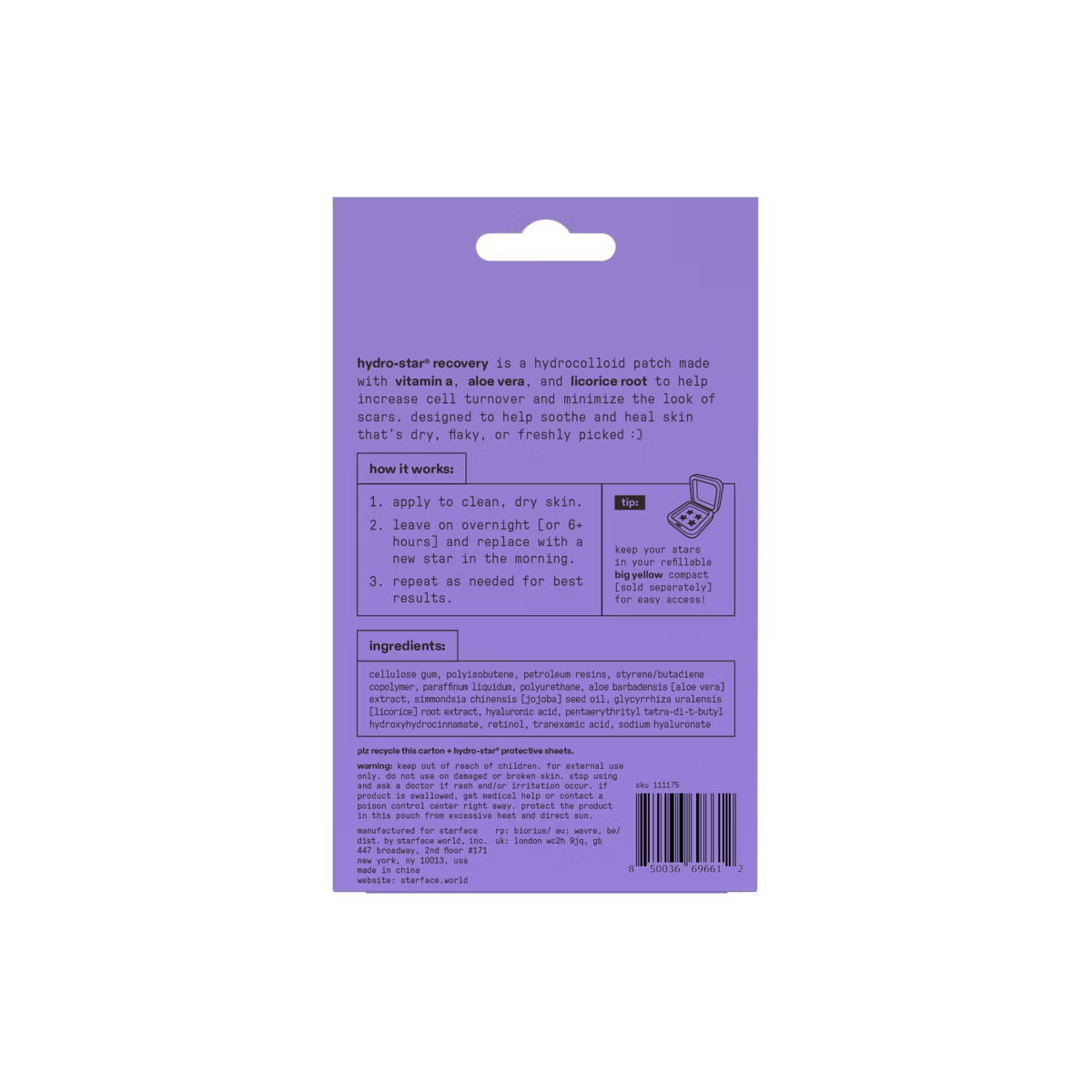 Starface Hydro-Star Recovery Patches 32ct - Starface.