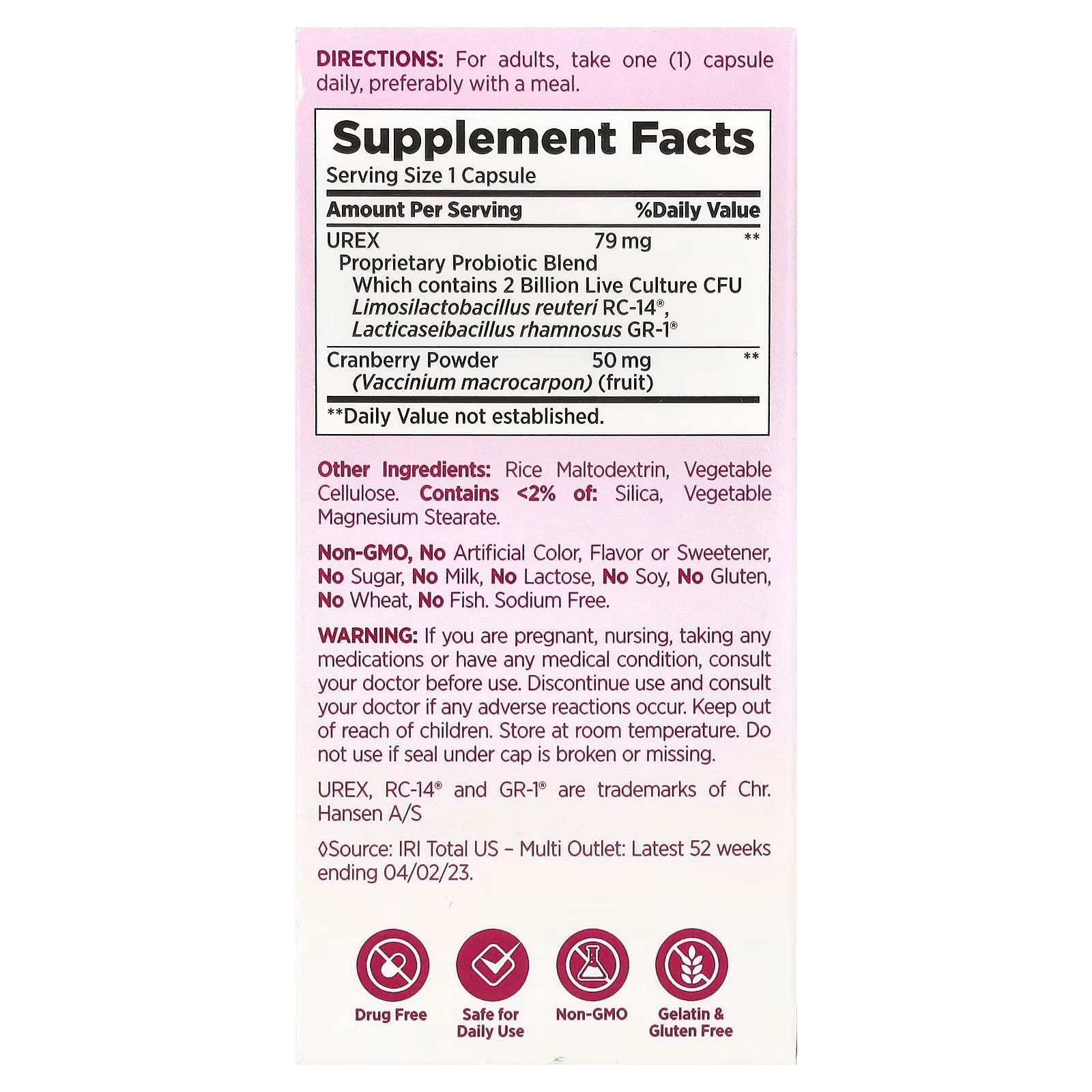 Healty ph Balance, 30 Capsulas - Nature's Bounty.