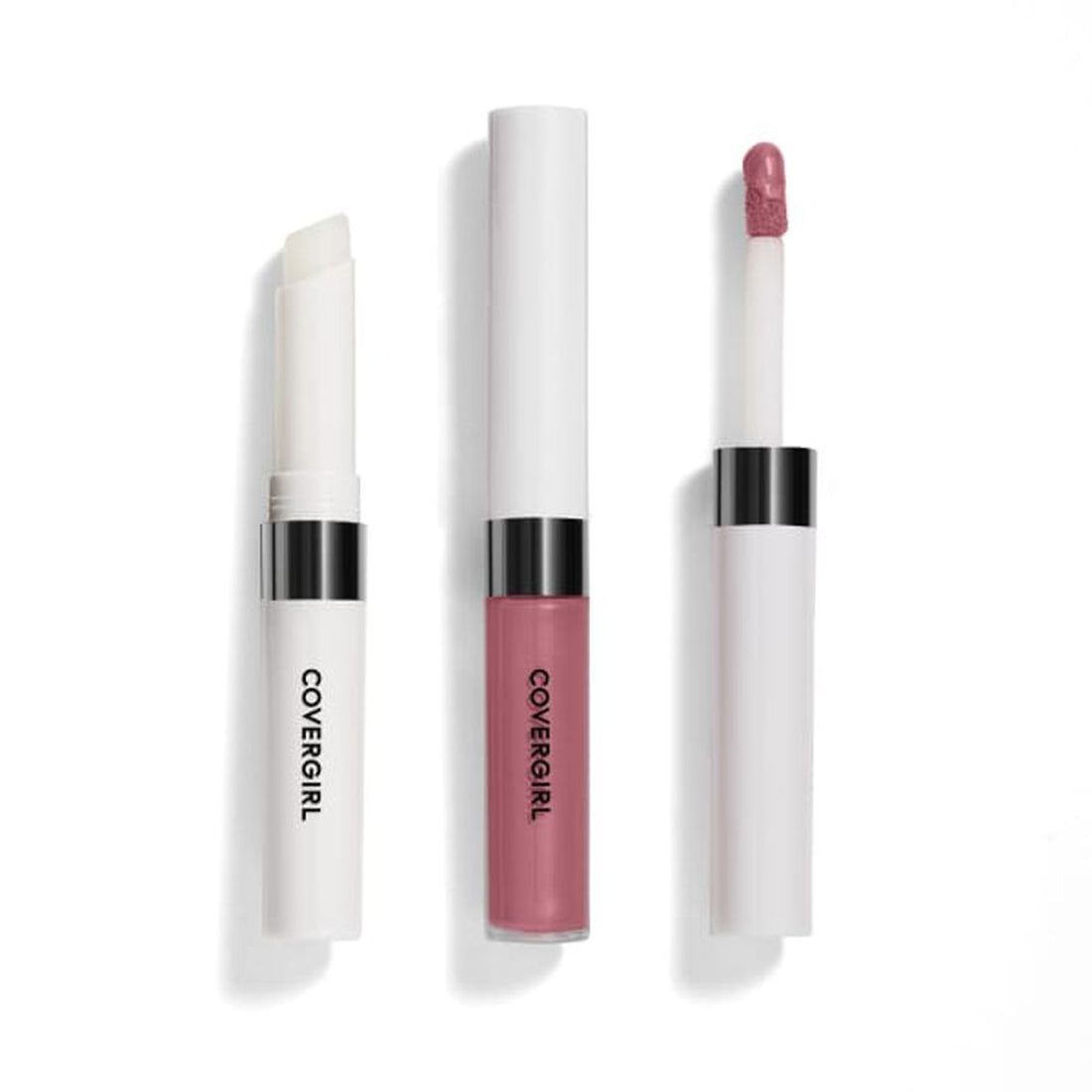 Outlast All-Day Lip Color with Topcoat / 549 Always Rosy - Covergirl.