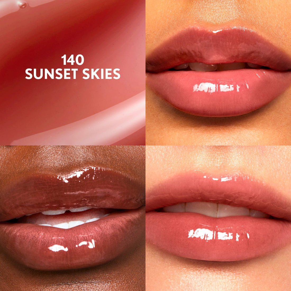 Clean Fresh Yummy Gloss / 140 Sunset Skies - Covergirl.