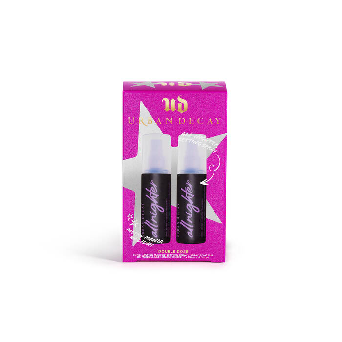 Double Dose All Nighter Setting Spray Holiday Makeup Set Duo - Urban Decay.