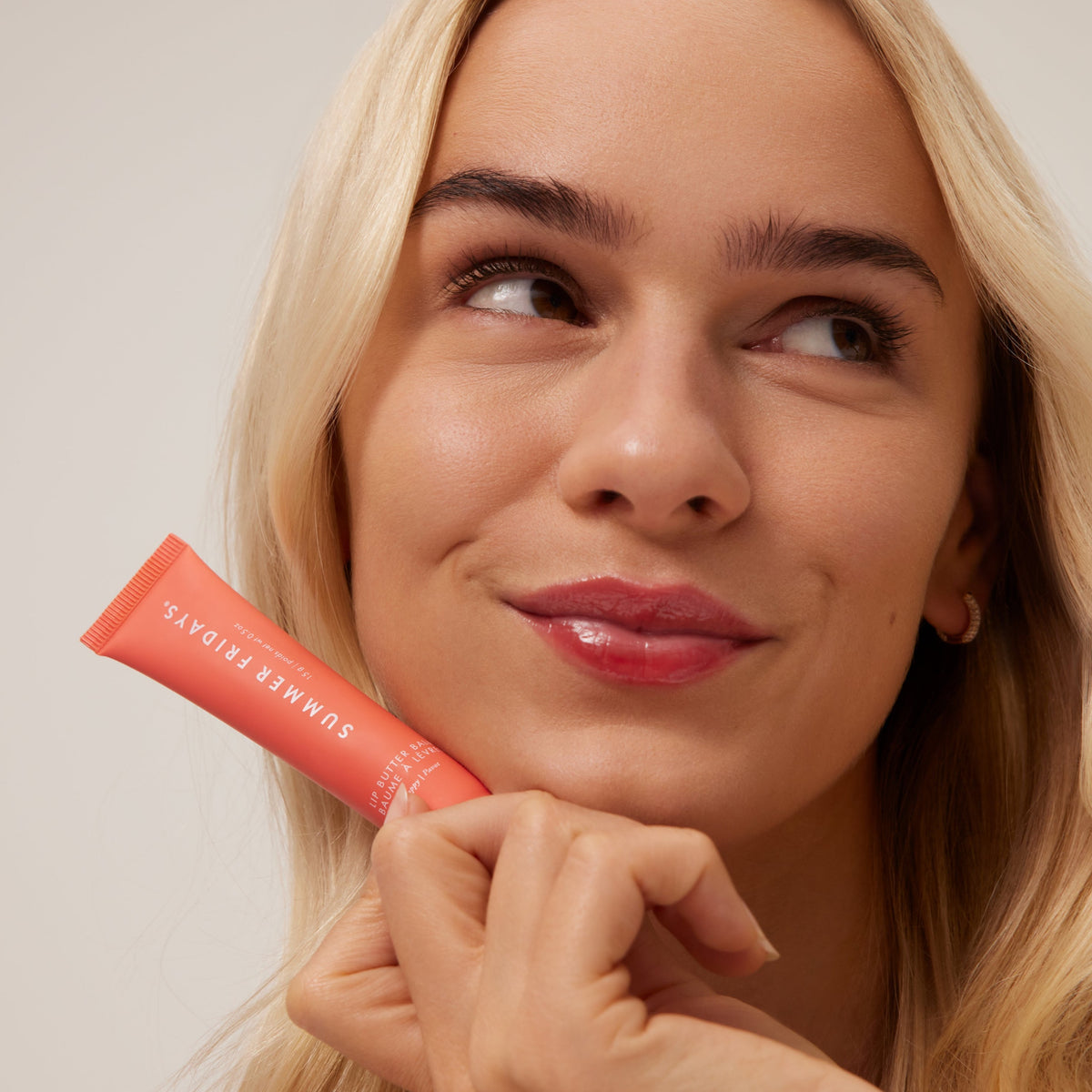 Lip Butter Balm for Hydration & Shine /Poppy - Summer Fridays PREVENTA.