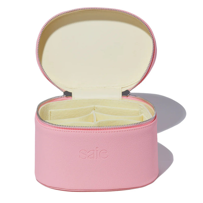 THE MINI VANITY CASE - Light Pink / SAIE