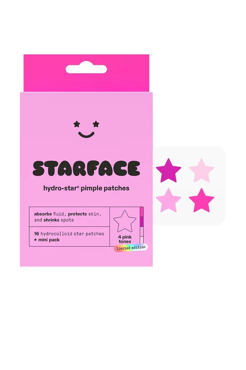 Hydro-Star Pink Patches 32ct - Starface.