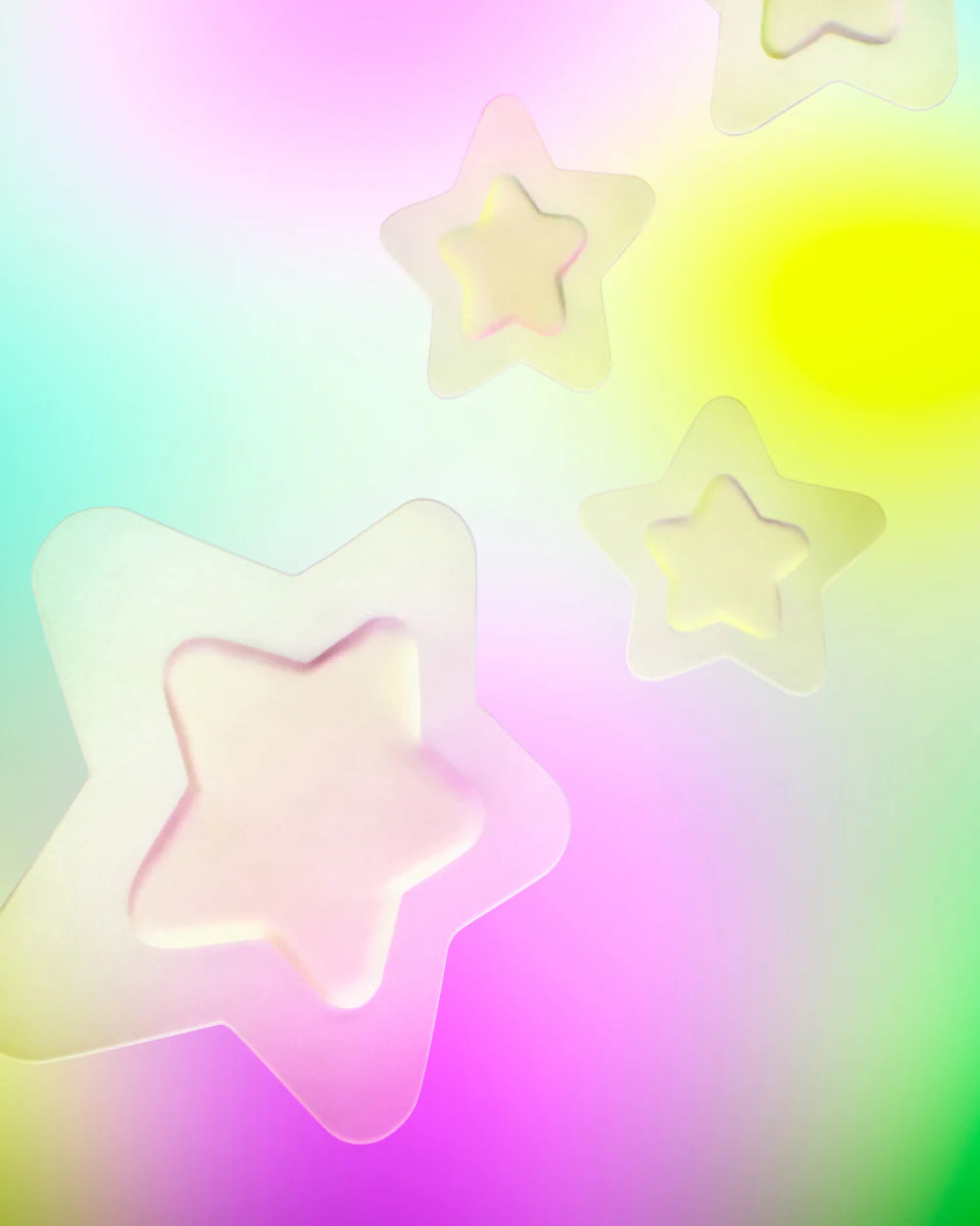 Hydro-Stars Clear Facial Pimple Patch Refill 32ct - Starface.