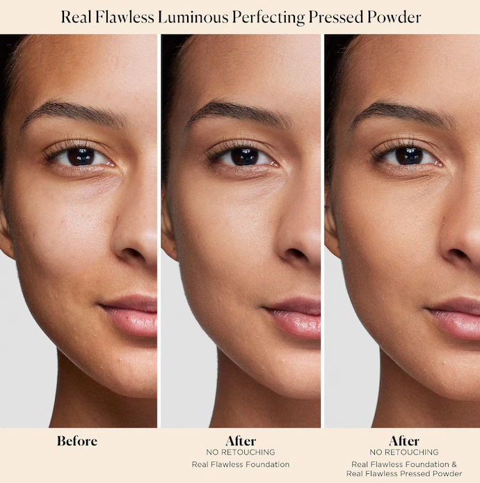Real Flawless Luminous Perfecting Pressed Powder -  Translucent Medium
