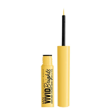 Vivid Brights Colored Liquid Eyeliner / Had Me At Yellow - NYX COSMETICS.